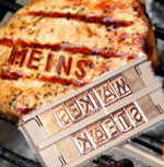 Brenneisen f�r Grillfleisch